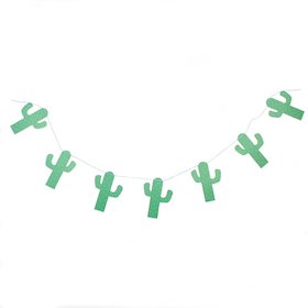 Cactus banner  - garland